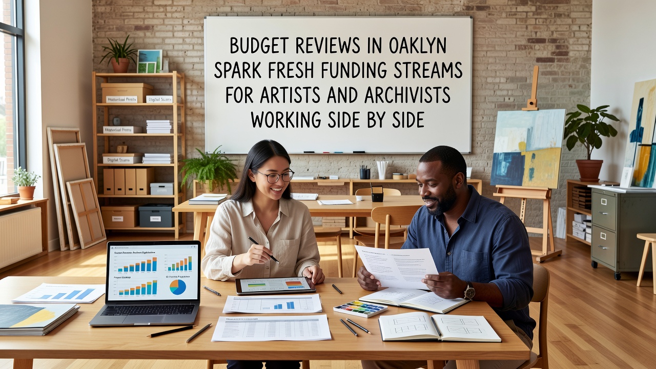 Budget Reviews in Oaklyn Spark Fresh Funding Streams for Artists and Archivists Working Side by Side